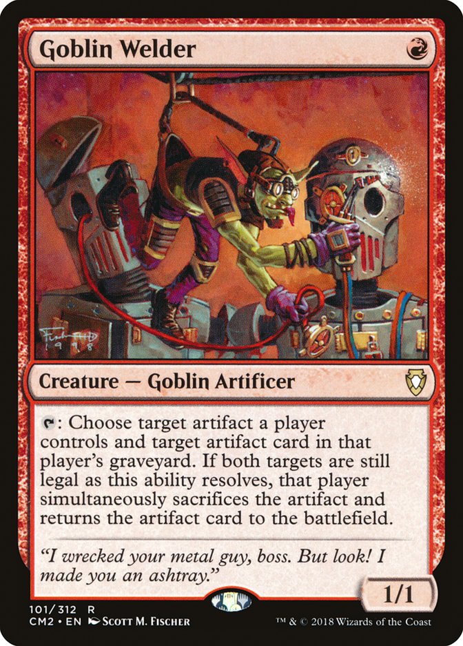 Goblin Welder [Commander Anthology Volume II] | Nerdhalla Games