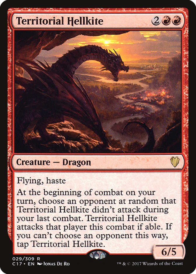 Territorial Hellkite [Commander 2017] | Nerdhalla Games