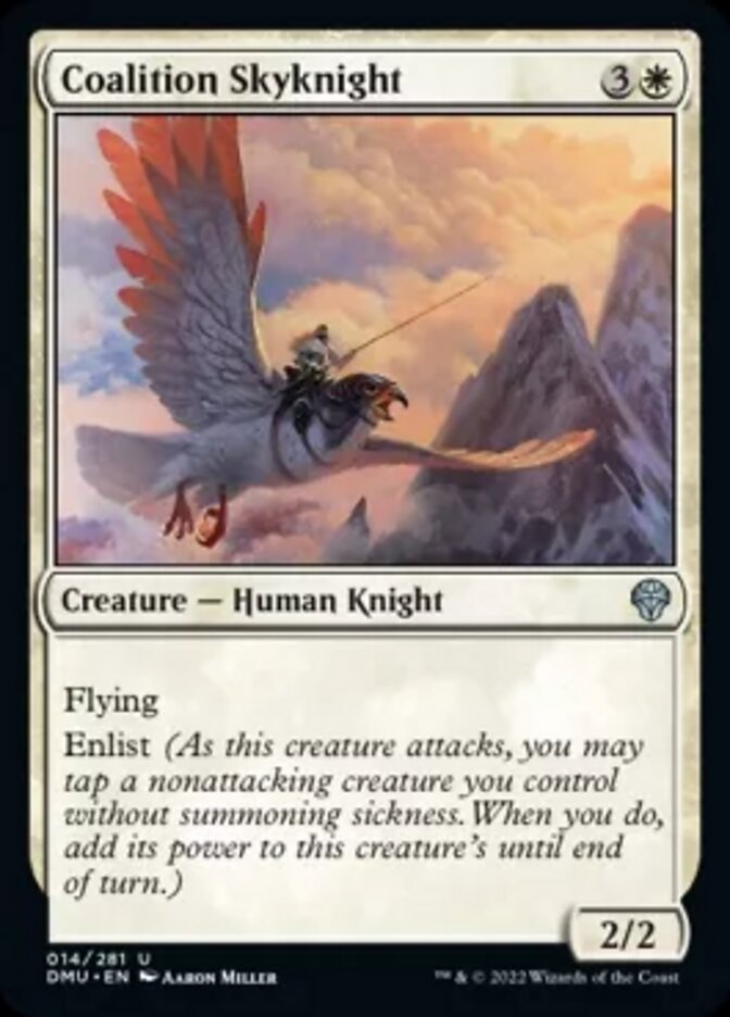 Coalition Skyknight [Dominaria United] | Nerdhalla Games