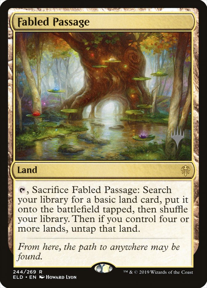 Fabled Passage (Promo Pack) [Throne of Eldraine Promos] | Nerdhalla Games