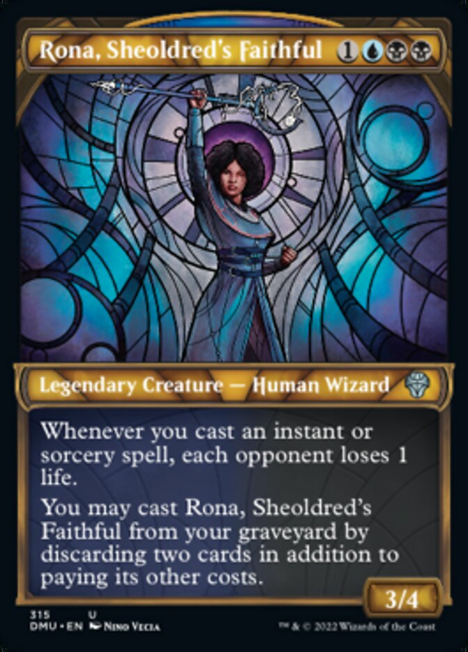 Rona, Sheoldred's Faithful (Showcase) [Dominaria United] | Nerdhalla Games