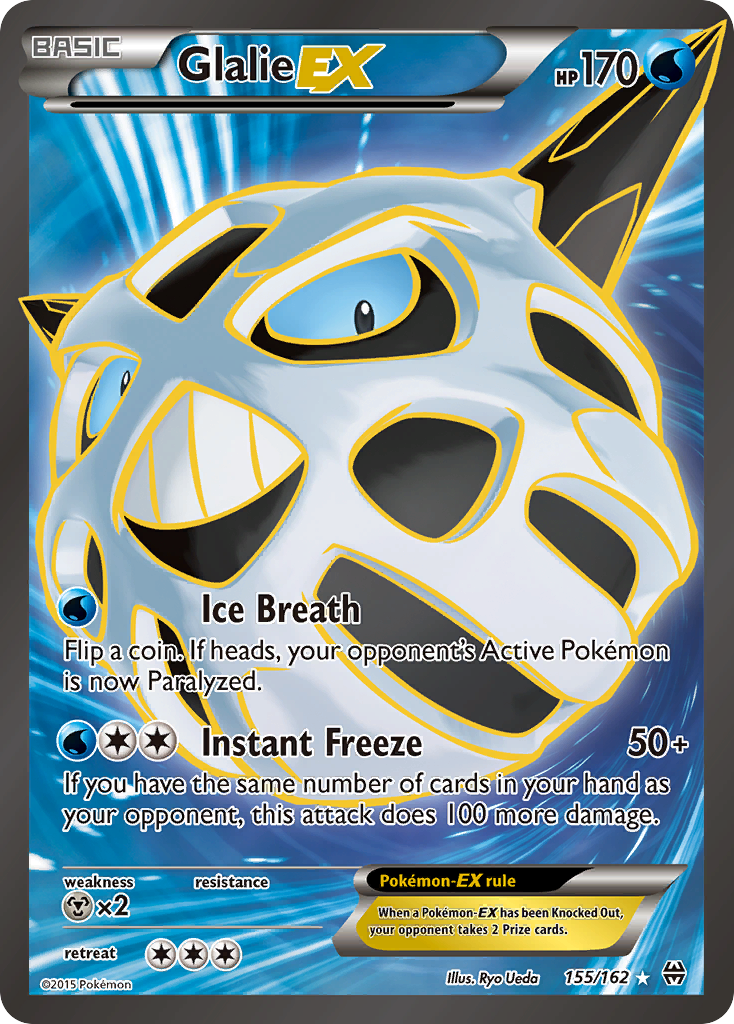 Glalie EX (155/162) [XY: BREAKthrough] | Nerdhalla Games