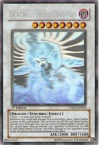 Black-Winged Dragon [TSHD-EN040] Ghost Rare | Nerdhalla Games