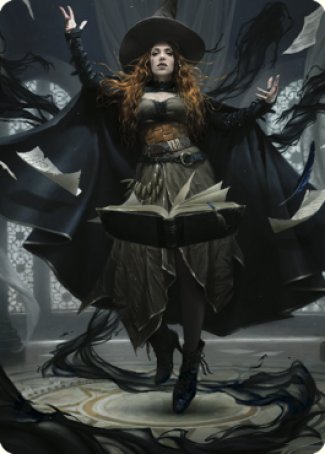 Tasha, the Witch Queen Art Card (41) [Commander Legends: Battle for Baldur's Gate Art Series] | Nerdhalla Games