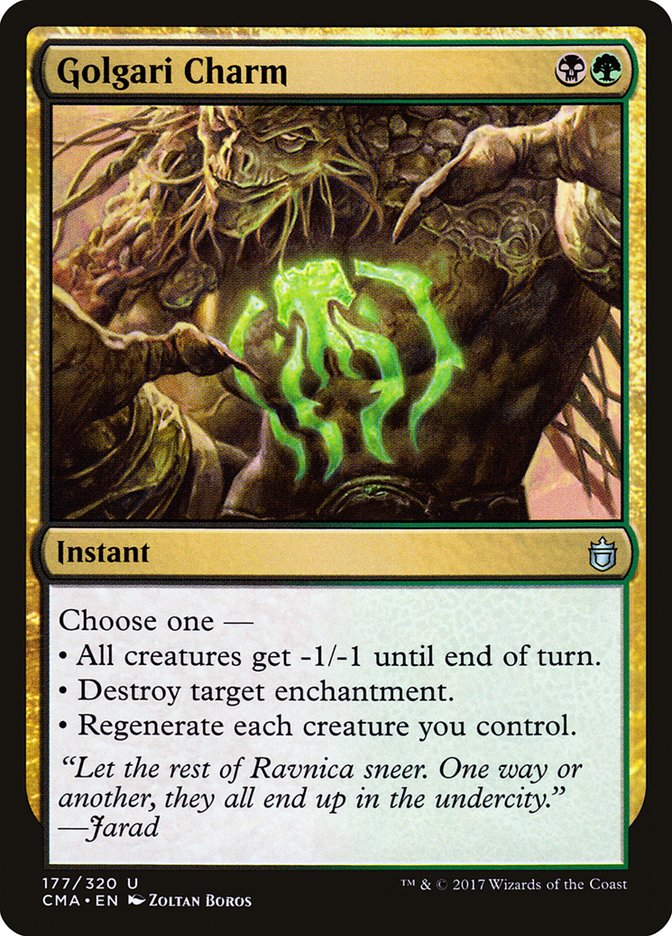 Golgari Charm [Commander Anthology] | Nerdhalla Games