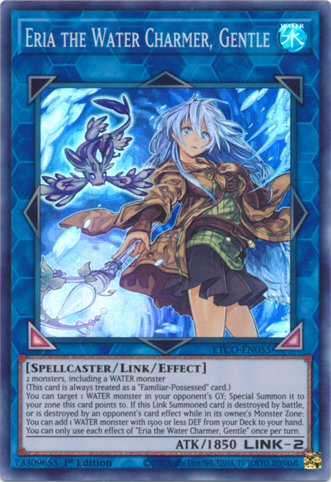 Eria the Water Charmer, Gentle [ETCO-EN055] Super Rare | Nerdhalla Games