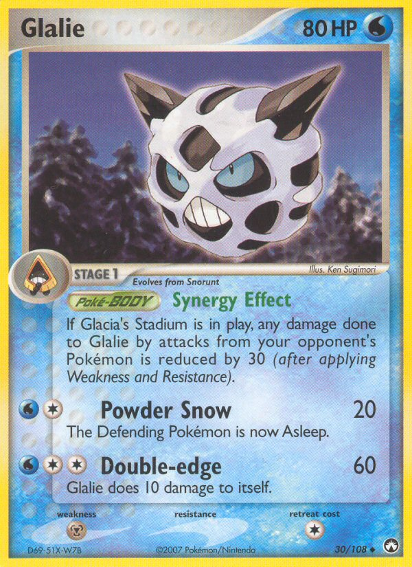 Glalie (30/108) [EX: Power Keepers] | Nerdhalla Games