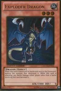 Exploder Dragon [GLD3-EN012] Gold Rare | Nerdhalla Games