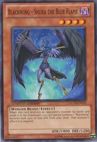 Blackwing - Shura the Blue Flame [GLD3-EN025] Common | Nerdhalla Games