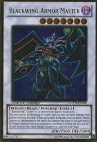 Blackwing Armor Master [GLD3-EN038] Gold Rare | Nerdhalla Games