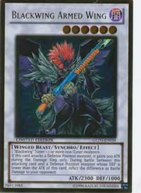 Blackwing Armed Wing [GLD3-EN039] Gold Rare | Nerdhalla Games