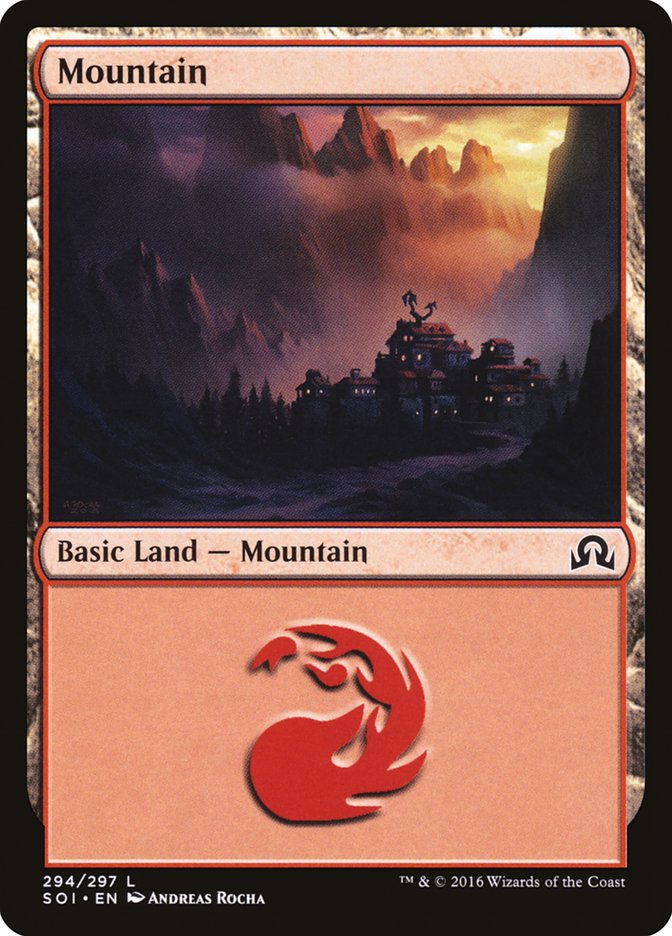 Mountain (294) [Shadows over Innistrad] | Nerdhalla Games