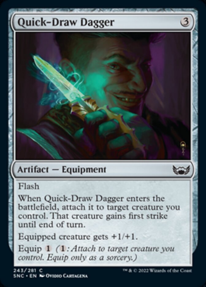 Quick-Draw Dagger [Streets of New Capenna] | Nerdhalla Games