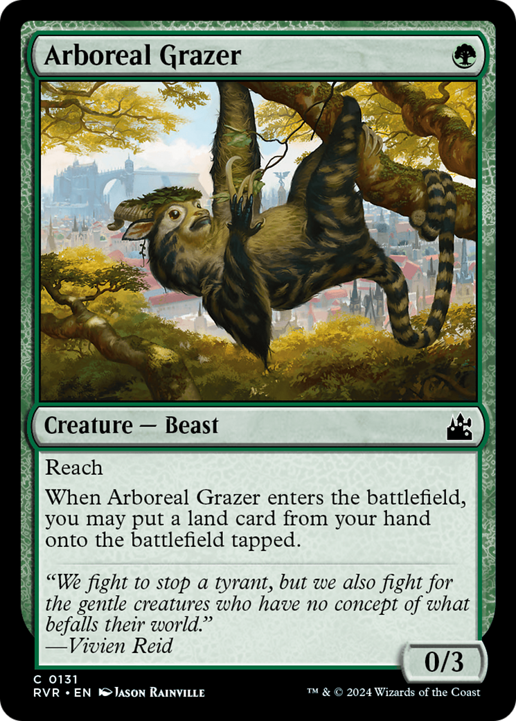 Arboreal Grazer [Ravnica Remastered] | Nerdhalla Games