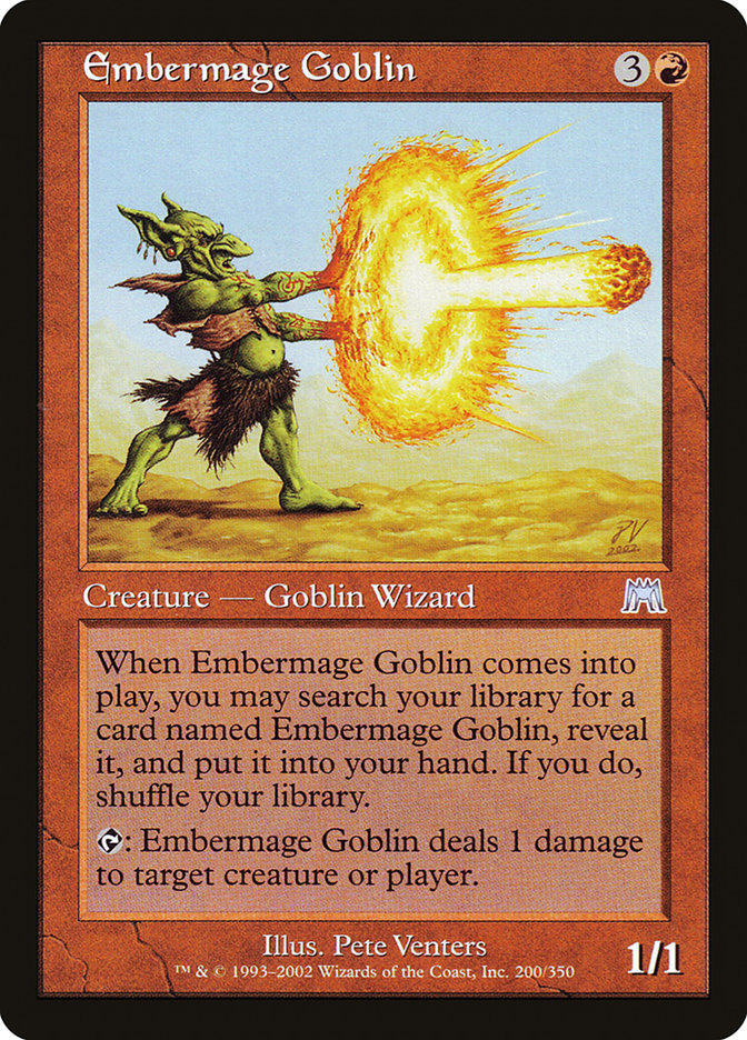 Embermage Goblin [Onslaught] | Nerdhalla Games