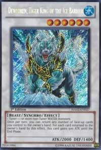 Dewloren, Tiger King of the Ice Barrier [HA02-EN027] Secret Rare | Nerdhalla Games