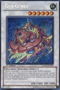 Geo Genex [HA02-EN029] Secret Rare | Nerdhalla Games