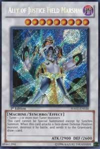 Ally of Justice Field Marshal [HA02-EN030] Secret Rare | Nerdhalla Games