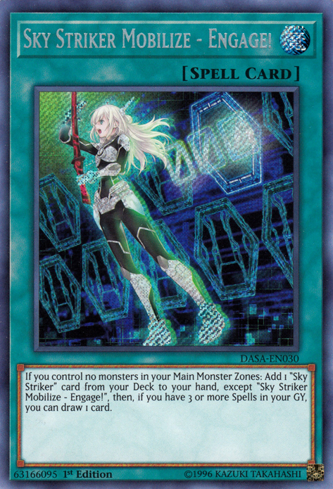 Sky Striker Mobilize - Engage! [DASA-EN030] Secret Rare | Nerdhalla Games