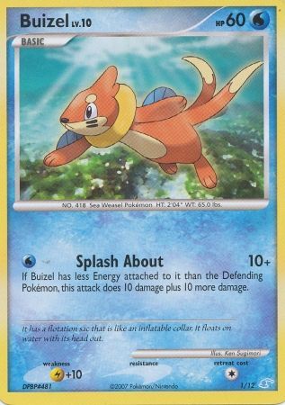 Buizel (1/12) [Diamond & Pearl: Trainer Kit - Manaphy] | Nerdhalla Games