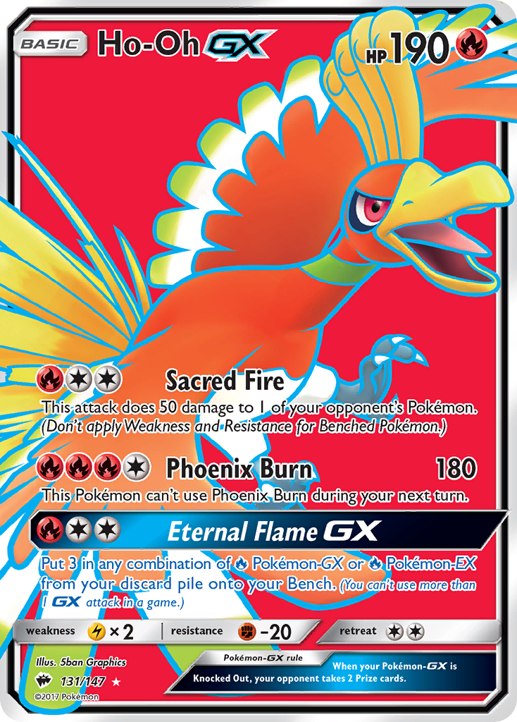 Ho-Oh GX (131/147) [Sun & Moon: Burning Shadows] | Nerdhalla Games