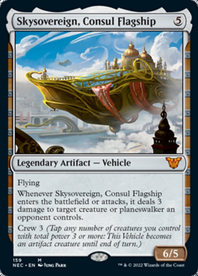 Skysovereign, Consul Flagship [Kamigawa: Neon Dynasty Commander] | Nerdhalla Games