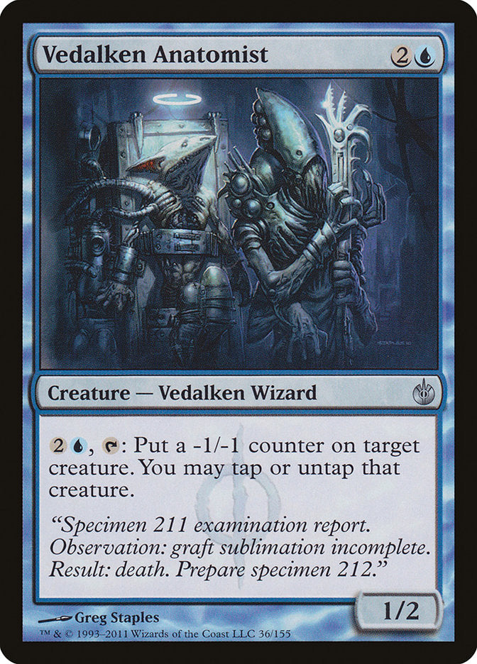 Vedalken Anatomist [Mirrodin Besieged] | Nerdhalla Games