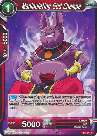 Manipulating God Champa [BT1-007] | Nerdhalla Games