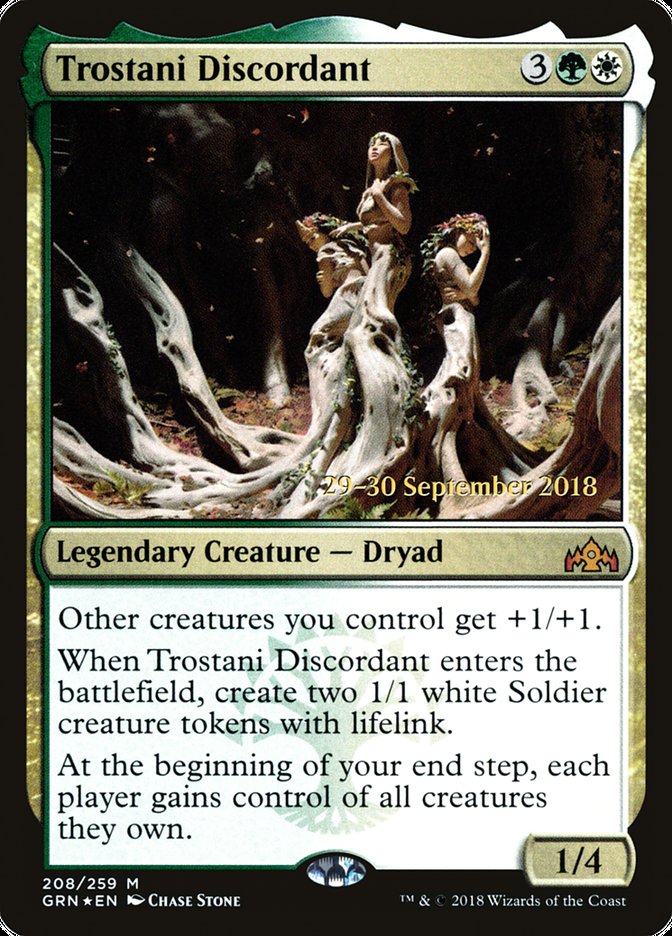 Trostani Discordant  [Guilds of Ravnica Prerelease Promos] | Nerdhalla Games