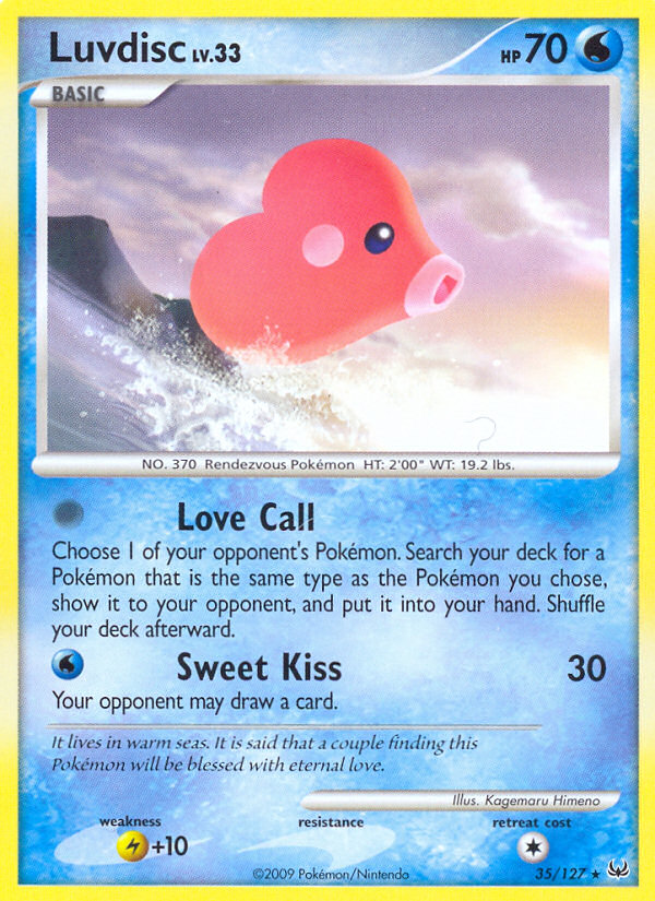 Luvdisc (35/127) [Platinum: Base Set] | Nerdhalla Games