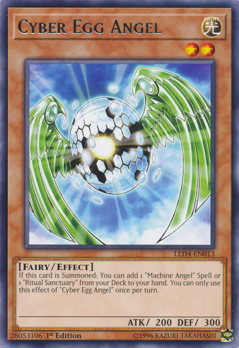 Cyber Egg Angel [LED4-EN013] Rare | Nerdhalla Games