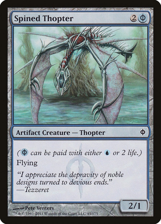 Spined Thopter [New Phyrexia] | Nerdhalla Games