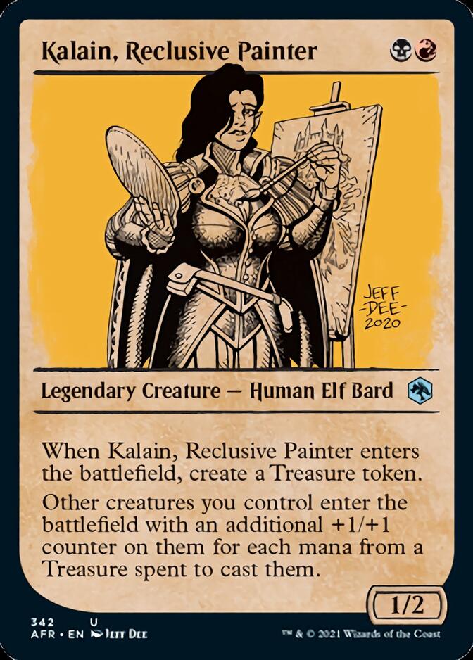 Kalain, Reclusive Painter (Showcase) [Dungeons & Dragons: Adventures in the Forgotten Realms] | Nerdhalla Games