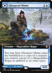 Glasspool Mimic // Glasspool Shore (Extended Art) [Zendikar Rising] | Nerdhalla Games