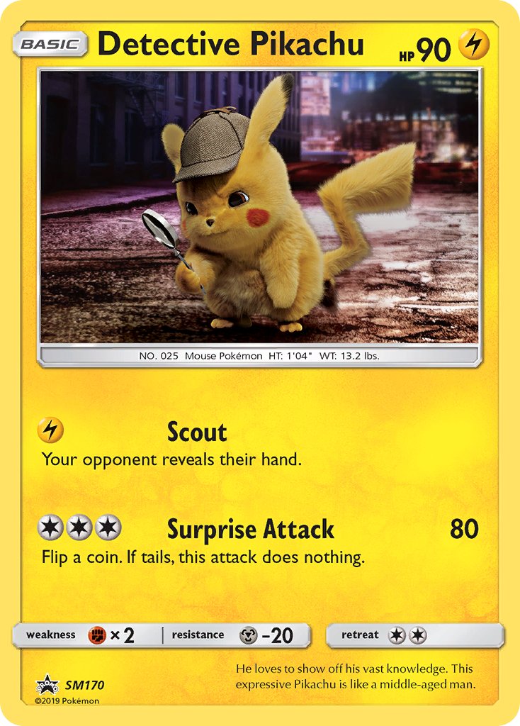 Detective Pikachu (SM170) [Sun & Moon: Black Star Promos] | Nerdhalla Games