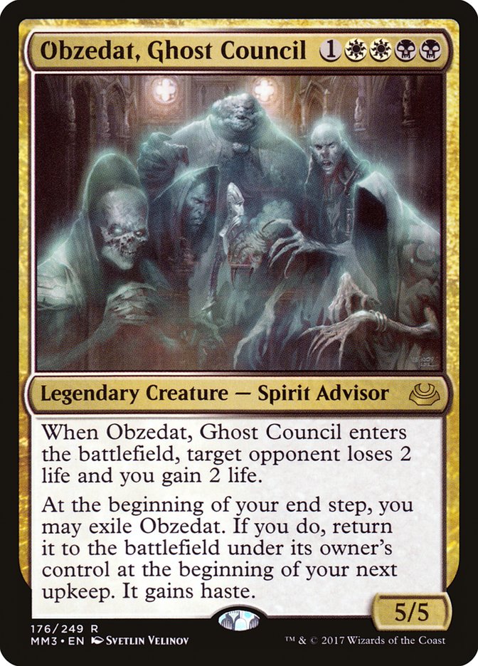 Obzedat, Ghost Council [Modern Masters 2017] | Nerdhalla Games