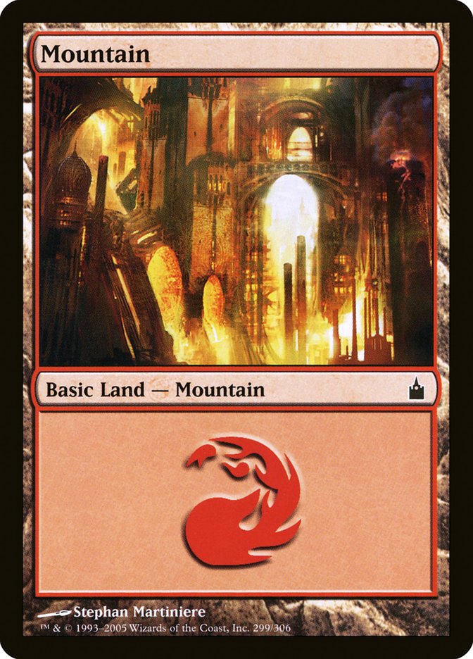 Mountain (299) [Ravnica: City of Guilds] | Nerdhalla Games