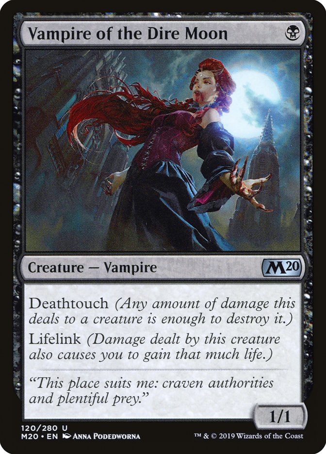 Vampire of the Dire Moon [Core Set 2020] | Nerdhalla Games