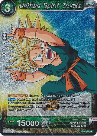 Unified Spirit Trunks (Foil) (EX01-06) [Mighty Heroes] | Nerdhalla Games