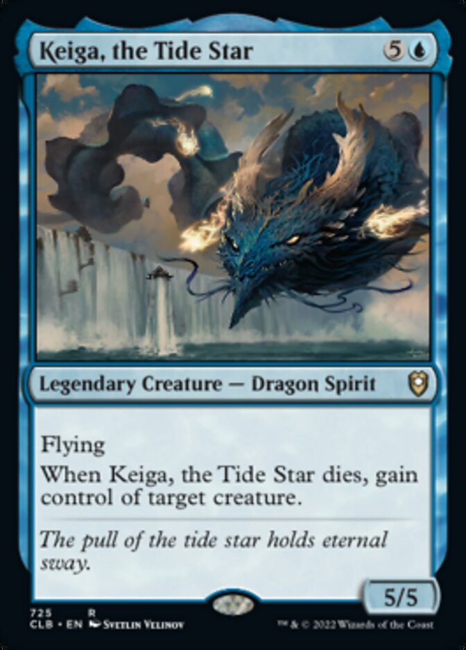 Keiga, the Tide Star [Commander Legends: Battle for Baldur's Gate] | Nerdhalla Games