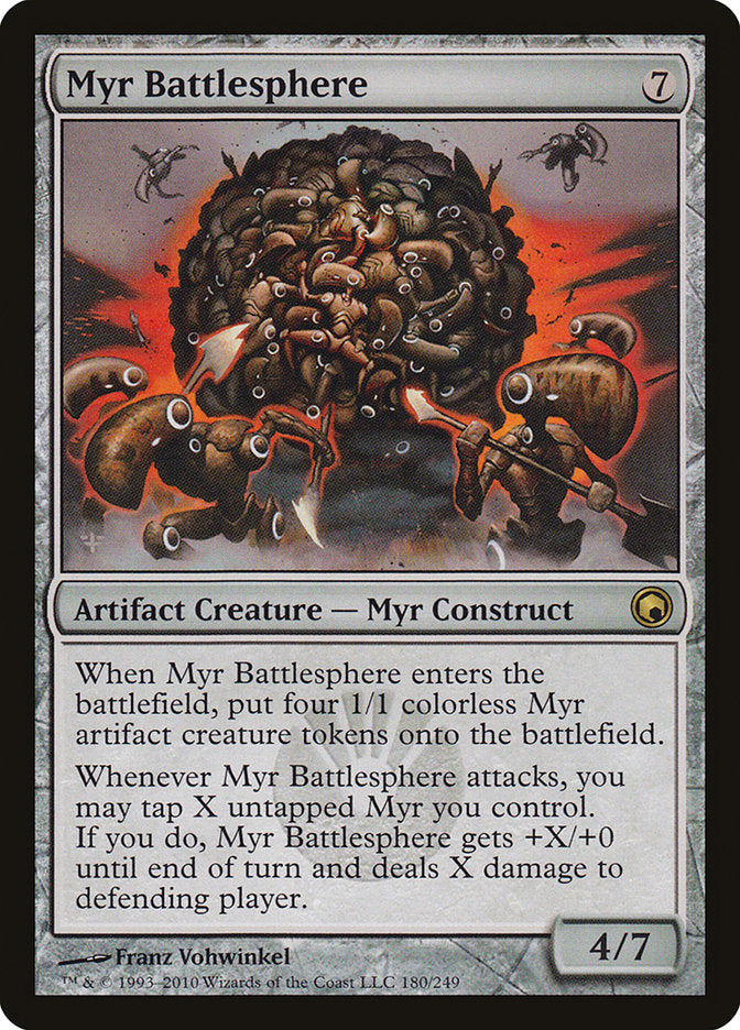 Myr Battlesphere [Scars of Mirrodin] | Nerdhalla Games