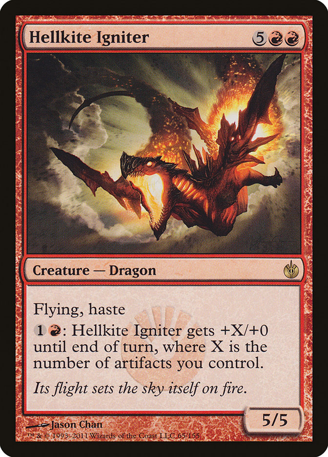 Hellkite Igniter [Mirrodin Besieged] | Nerdhalla Games