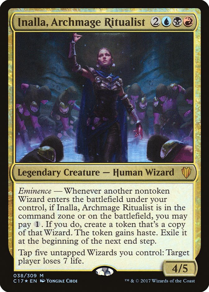 Inalla, Archmage Ritualist [Commander 2017] | Nerdhalla Games