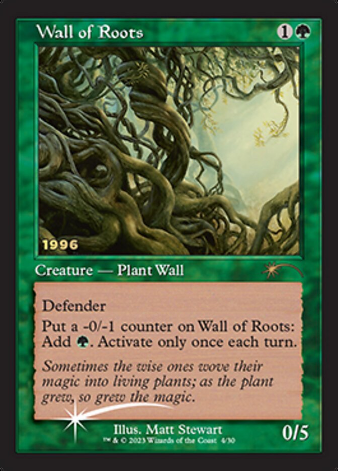 Wall of Roots [30th Anniversary Promos] | Nerdhalla Games