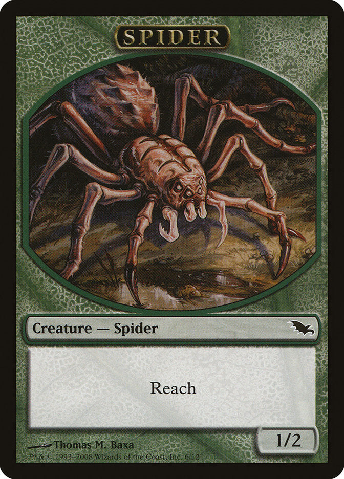 Spider [Shadowmoor Tokens] | Nerdhalla Games