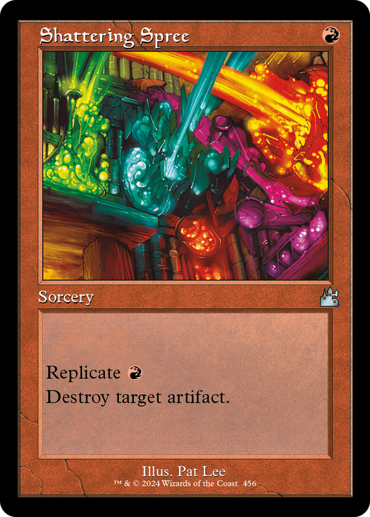 Shattering Spree (Retro Frame) [Ravnica Remastered] | Nerdhalla Games