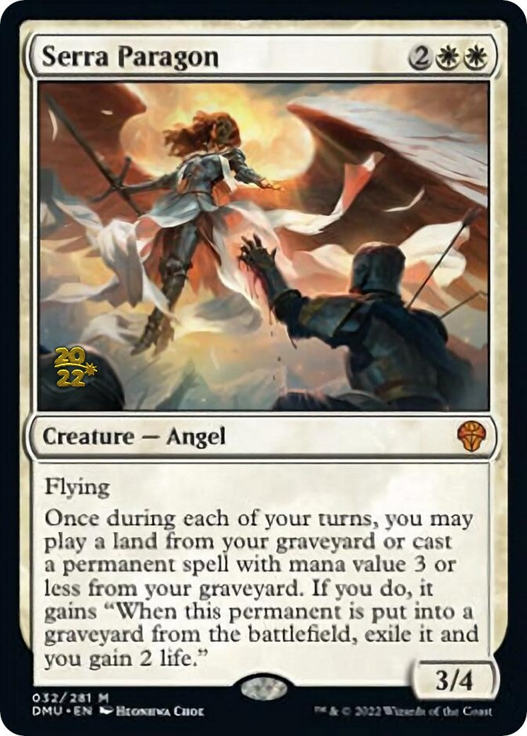 Serra Paragon [Dominaria United Prerelease Promos] | Nerdhalla Games