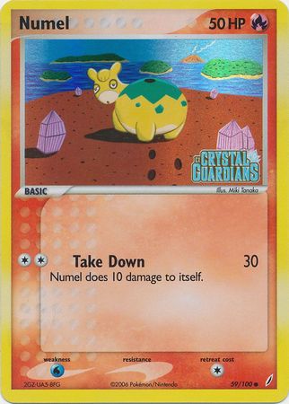 Numel (59/100) (Stamped) [EX: Crystal Guardians] | Nerdhalla Games