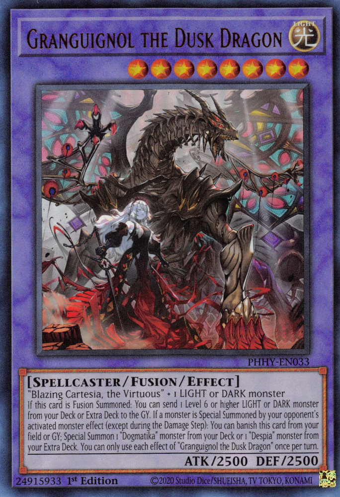 Granguignol the Dusk Dragon [PHHY-EN033] Ultra Rare | Nerdhalla Games