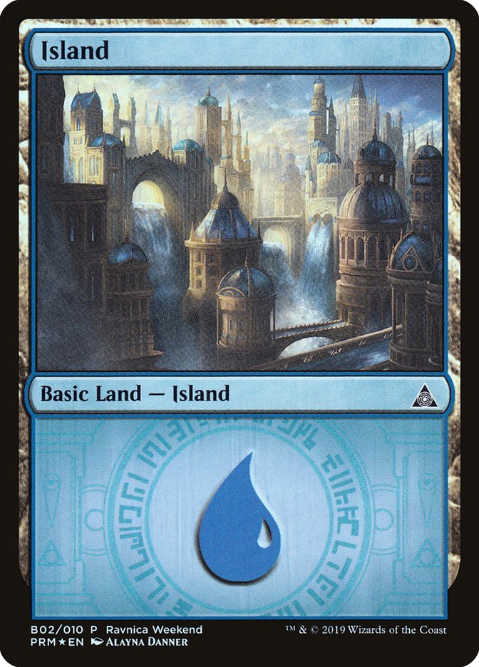 Island (B02) [Ravnica Allegiance Guild Kit] | Nerdhalla Games